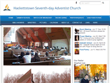 Tablet Screenshot of hackettstownsdachurch.org